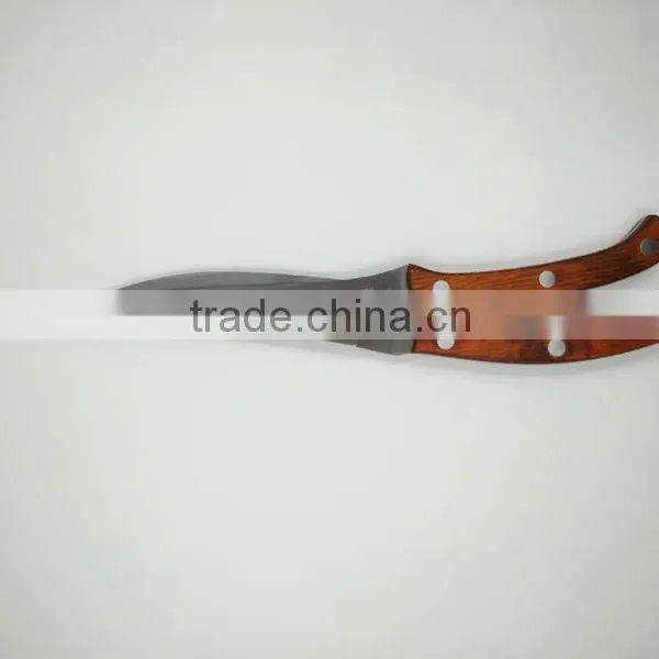 HCS004 LFGB Certificated 10" 3cr15 Stainless Steel Heavy Poultry Scissors Kitchen Shears photo-2