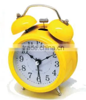 Custom Design Metal Table Alarm Clock For Promotion Gifts photo-2
