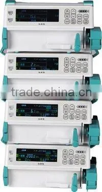 Stackable syringe pump