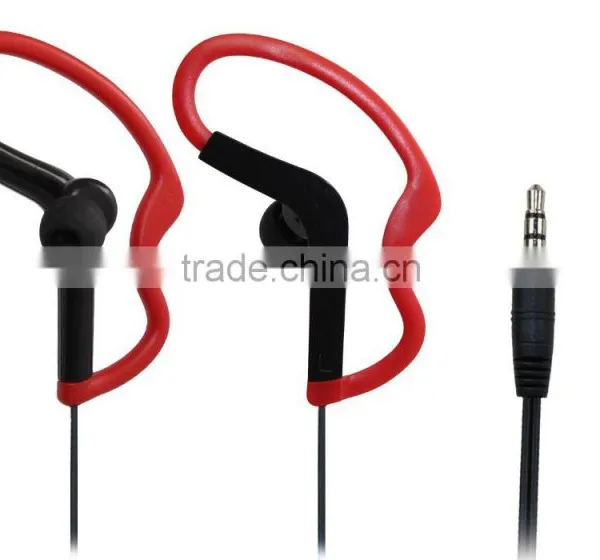 Sport Earhook Earbud Colorful Wired Sport Earphones 3.5mm Jack photo-2