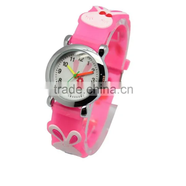 R0763 Chinese Wholesale Cotoon Colorful Watches For Girls, Newest Children Strap Watch photo-5