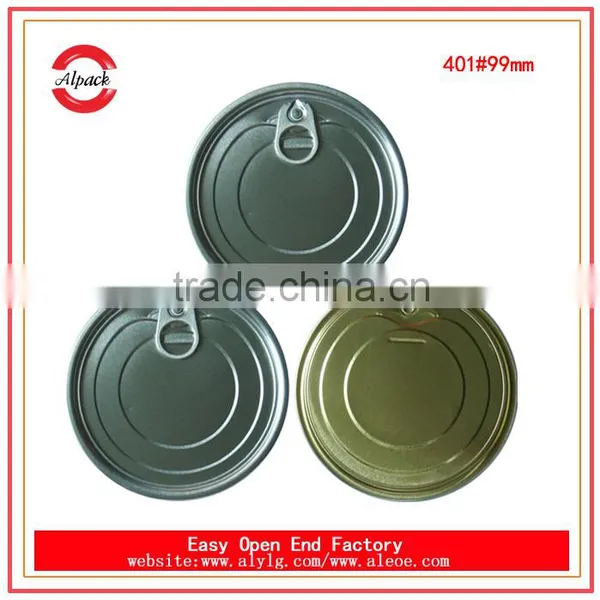401#99mm Aluminum Easy Open End for Dry Cargo Food Packaging photo-6