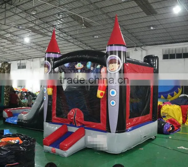2016 Selling Popular Rocket Water Slide Combo Inflatable Combo for Kids photo-3