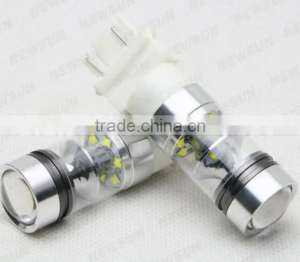 Super Bright With Mirror Reflector 3157 Led Blub, 12V 24V C Ree Auto Led Back-up Reverse/Turning Singal Lights for Cars Trucks photo-3
