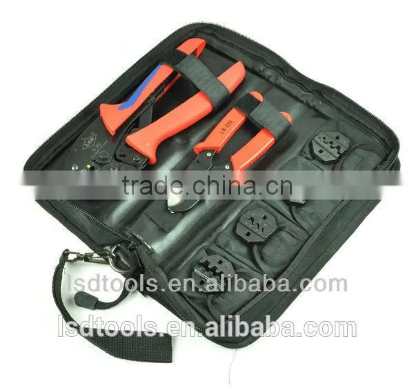 Crimping Tool and Cable Cutter Combination Pliers Type Tool Kit S-K30J Hand Tool Set With Bag photo-2