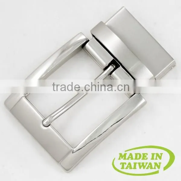 Shine Alloy Nickel Plated 40mm Belt Strap Buckle Clasp photo-2