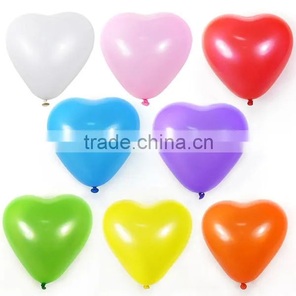 2016 China Manufacture Colorful Heart Latex Balloon of Party Supplies photo-6
