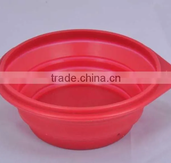 Silicone Pet Expandable/Collapsible Travel Bowl