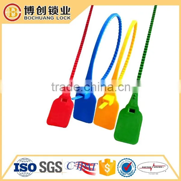 Plastic Pull Up Seals Plastic Indicative Seal for Parcel Bag photo-6