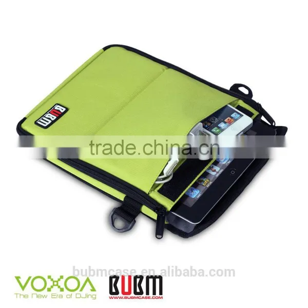 9.7 Inches BUBM Green Nylon Shoulder Bag Tablet PC photo-4