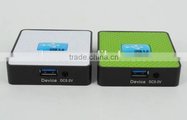 Promotional Square-shape Usb Por Hub, 4 Port 3.0 Usb Hub for Computer Accessories photo-3