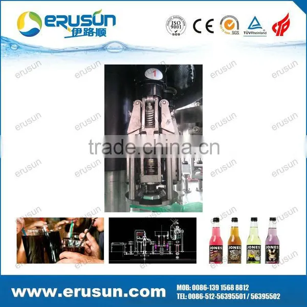 Zhangjiagang High Efficiency Fully Automatic Glass Bottle Filling Machine photo-2