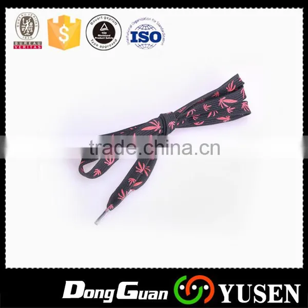 High Quality Manufacture Flat Cheap Logo Shoelace With Competitive Price photo-4