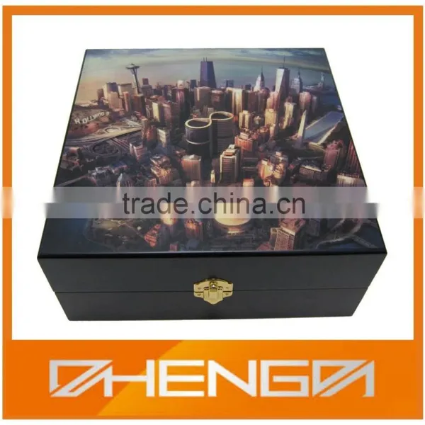 Custom Make Wooden Tea Boxes With Sliding Lid photo-2