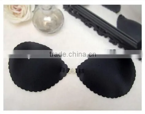 Mature Hot Sexy Nude Silicon Adhesive Bra photo-3