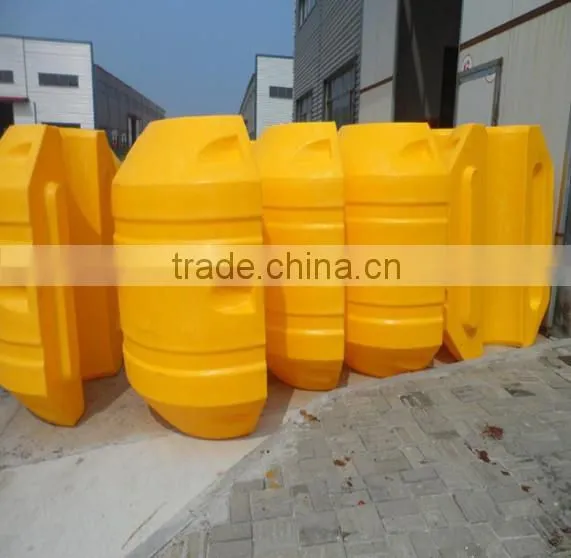 Plastic Rubber Hose MDPE Dredge Pipe Floaters With HDPE Dredge Pipe