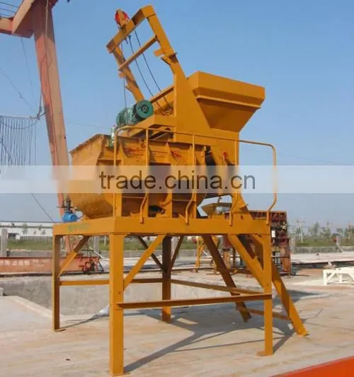 Top Manufacturer and Exporter of Twin-shaft Compulsary Concrete Mixer JS1000 photo-2