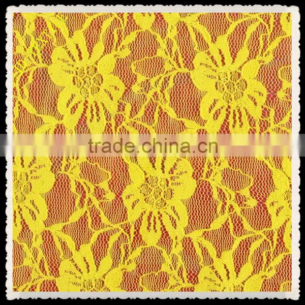 Lace Fabric in Embroidered Fabric for Wedding Dress Garment Knitted Mesh Cheap Lace Fabric