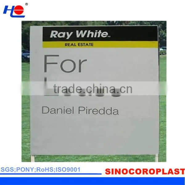Convenient to Move and Pollution-free Polypropylene Hollow Indoor Signboard photo-3