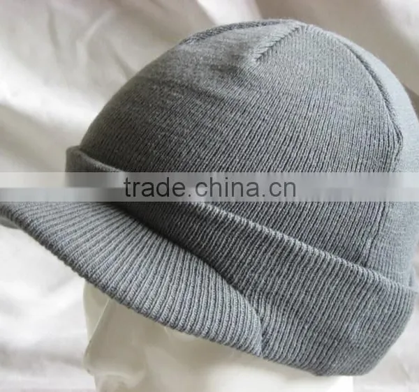 Knit Beard Hat With Tassel Beanie Hat photo-2