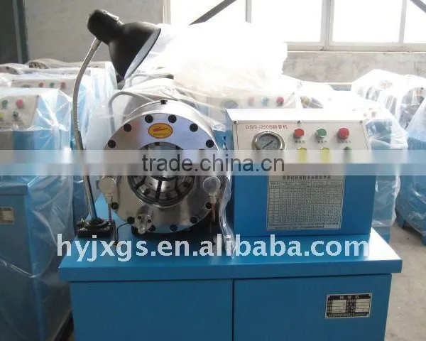 DSG-250B Best hydraulic hose crimper machine (2'',4SP)
