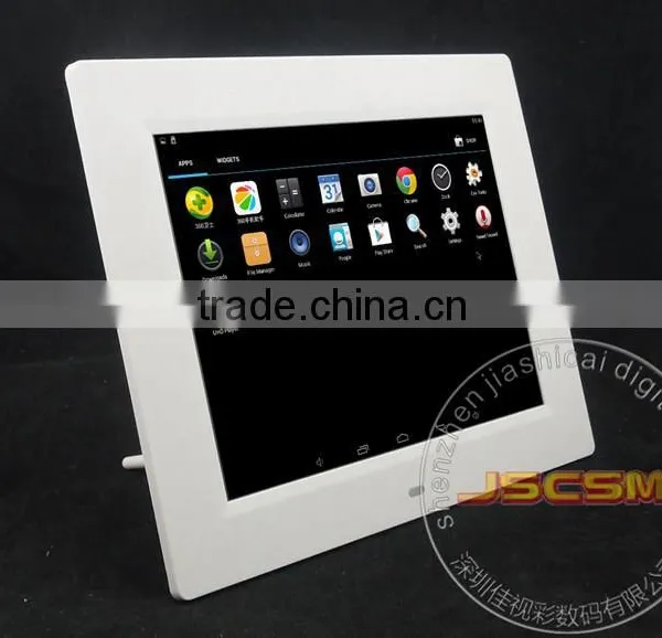 New Products 8inch Webcam Digital Photo Frame Picture Album With Android 4.4 os System Support Online Video Chat photo-3