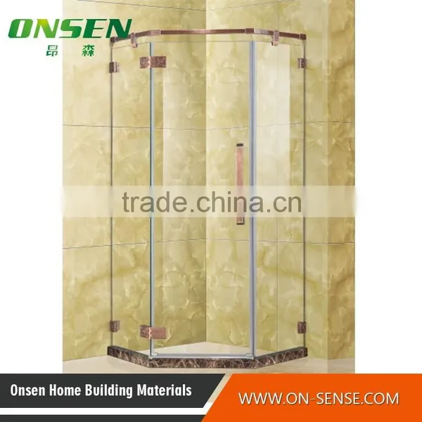 Quality Products Shower Cabin Classic Style Stainless Steel Shower Enclosure for Hotel Bathroom photo-5