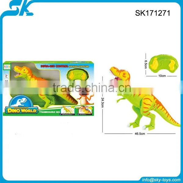 2016 Hot Sale RC Animal ,infrared Control Walking Dinosaur RC Dinosaur