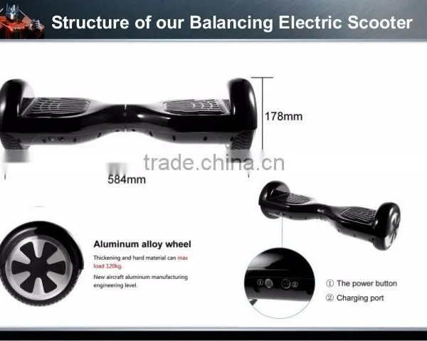 Two-Wheel Auto-Balancing Electric Scooter photo-2