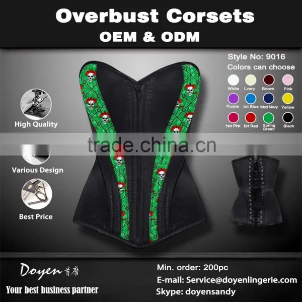 Plus Size Steel Boned Corset Bodysuit for Women Full Steel Boned Corset photo-5
