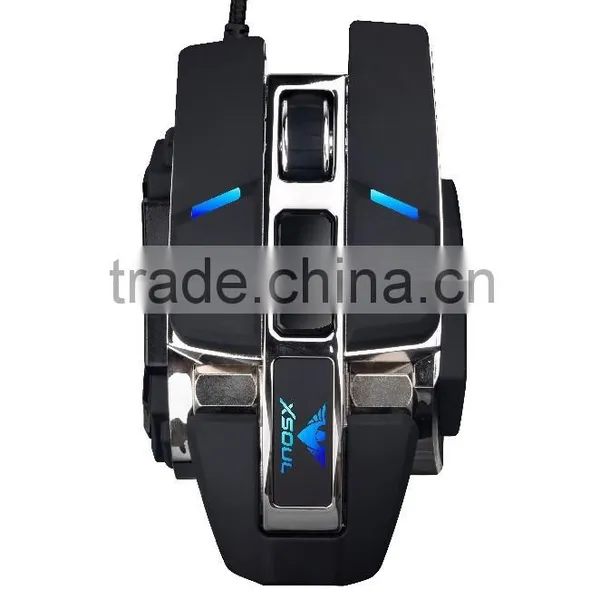 9 Buttons Detachable Wings and Prop Gaming Mouse photo-5