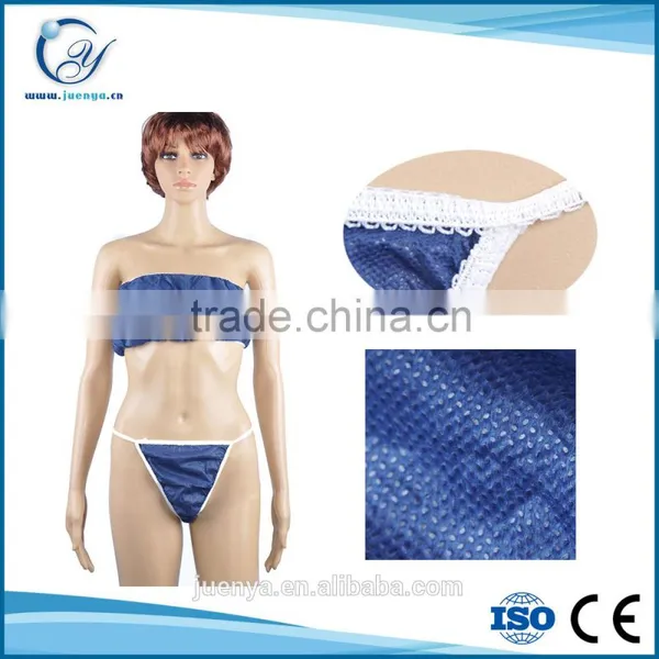 Disposable Salon Sexy Mature Women Non-woven Bikini photo-4