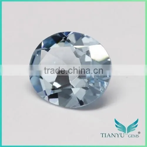 WuZhou Gems Synthetic Nano Gems Clear Aquamarine Gemstone Prices photo-3
