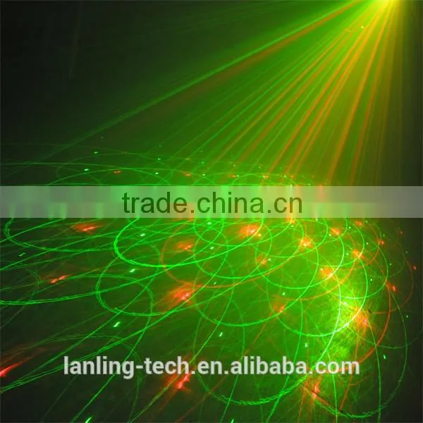 100mW RG 4 Gobos Mini Twinkling Laser Light photo-2