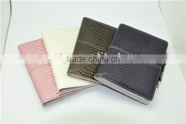 pu Leather a5 6 Holes Ring Binder Refillable Notebooks Sets With Pen photo-5