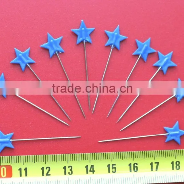 Qingdao Wholesale Star Shape Head Straight Pins photo-2
