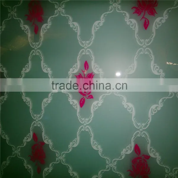 Colorful Design Silkscreen Printed Glass for Windows photo-2