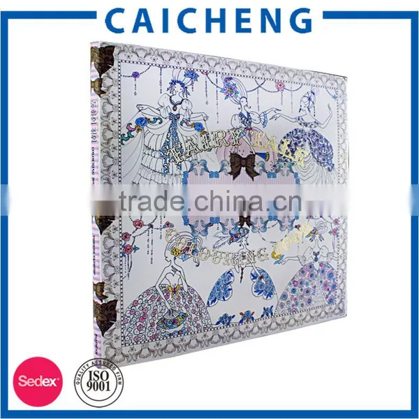 2015 Offset Printed Foldable Adult Coloring Book photo-3