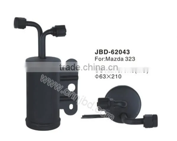 Steel Auto Air Conditioning Filter Drier in Black,r134a Filter Drier