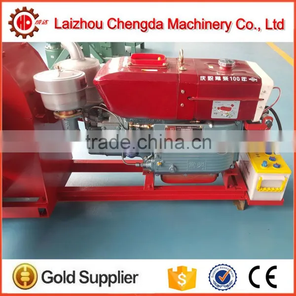 High Quality 22hp Diesel Engine Powered Wood Hammer Mill Crusher photo-2