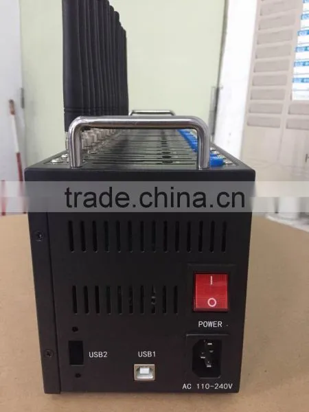3g Multi Sim Card Gsm Sms Sending Device With Imei Change Cheap Price 16 Ports Simcom Modem Sim5360 photo-2