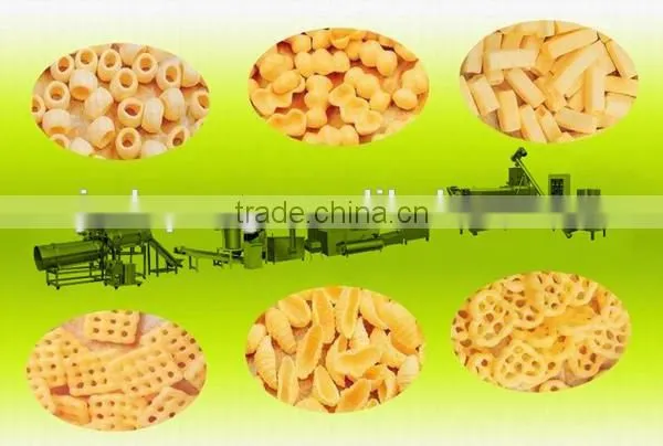 Single Screw Extruder 3D 2D Fry Snack Pellets Extruding Machine photo-5