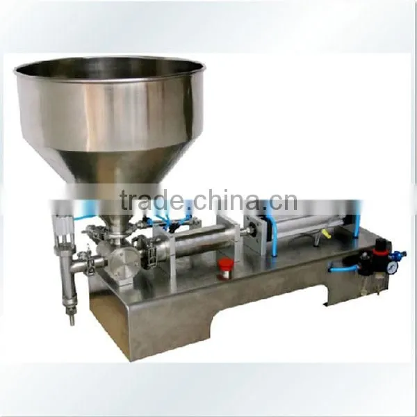 10-300ml Single Head Pneumatic Horizontal Cream Shampoo Paste Filling Machine photo-3