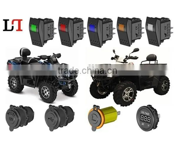 Waterproof Rocker Switch With Neon Light for Car/motorcycle photo-4