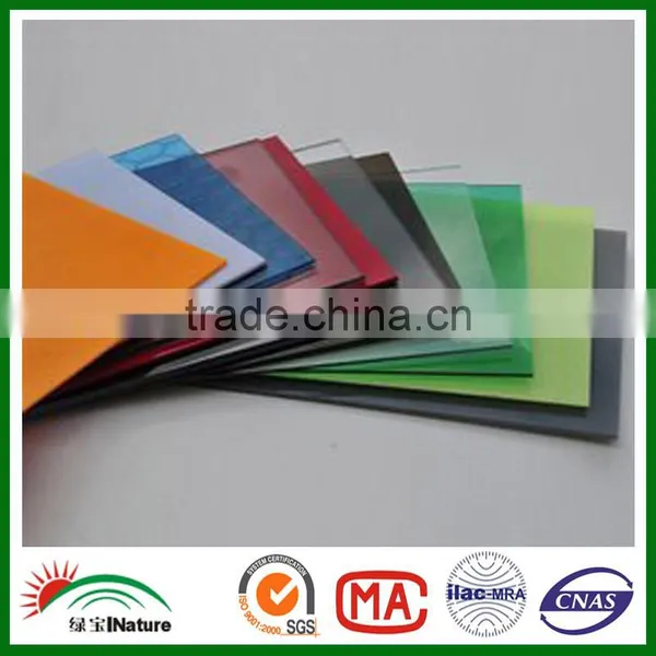 Bayer Material 8mm PC Solid Sheet Ten Years Guarantee Frosted pc Sheets With UV photo-3
