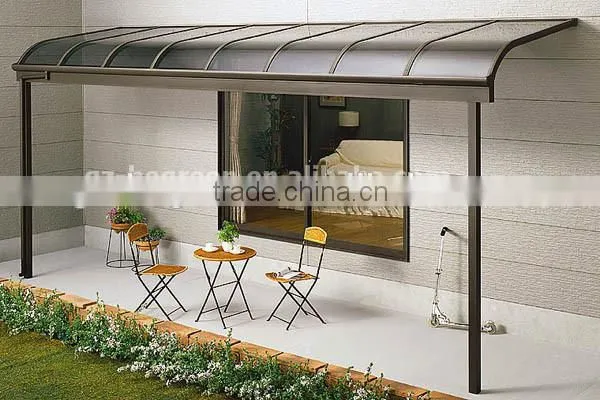 Begreen /Freesky Hot Sale Gazebo Bamboo With Polycarbonate Shed and Elegant Design photo-3