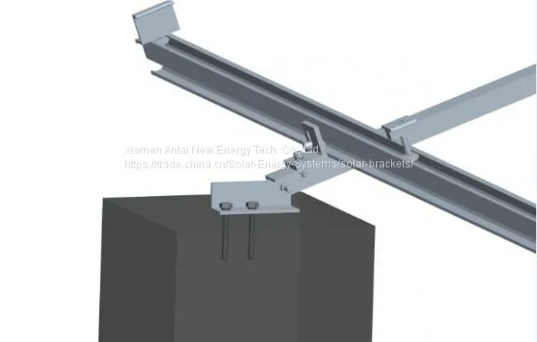 Solar Roof Mounting System for Flat Concrete Roof photo-4
