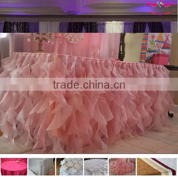 Various Fabric for Table Skirting Designs photo-2