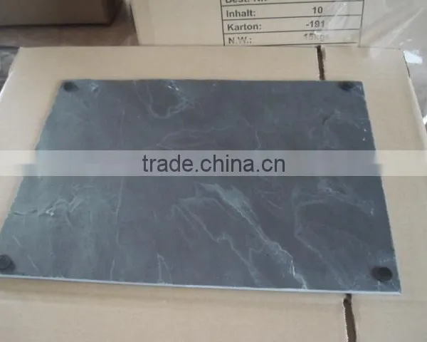 Silk Printing Black Customized Slate Placemat photo-5