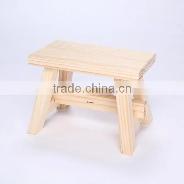 Children Favorite Mini Four Legs Christmas Use Wood Leisure Chair Hot Wholesale photo-6